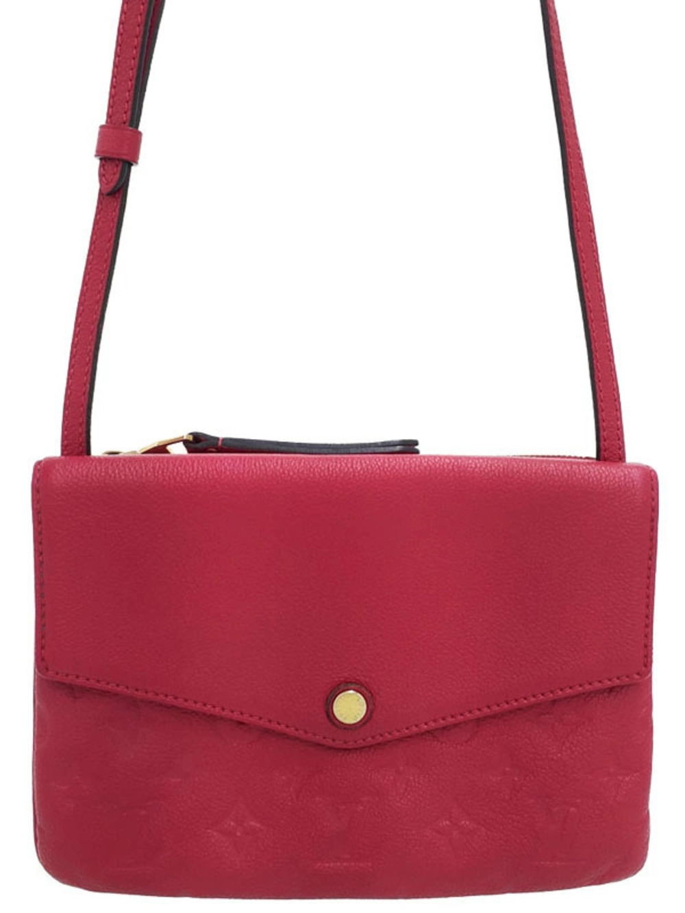 Louis Vuitton Monogram Empreinte Twice Shoulder Bag